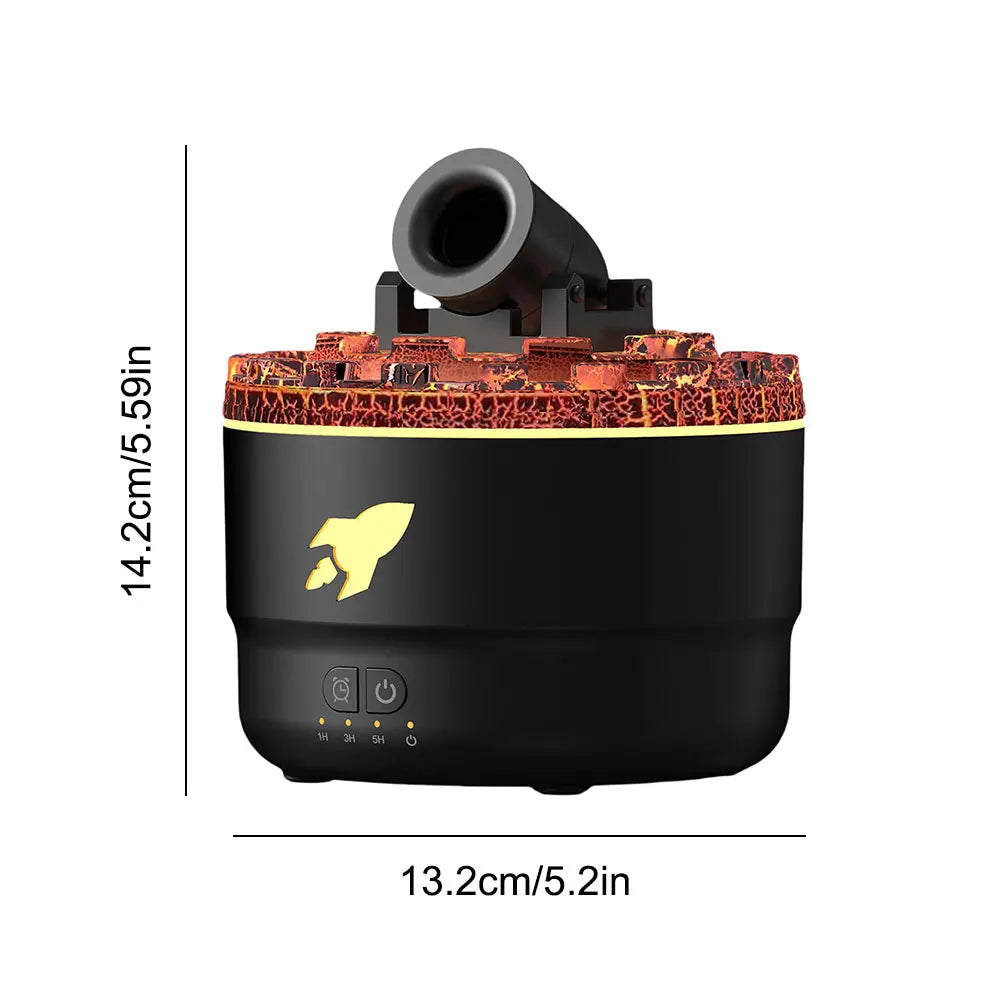 Cannon Blast Aroma Humidifier Aroma Diffuser with Timer Cannon Blast Turret Aromatherapy Humidifier Air Humidifier for Bedroom