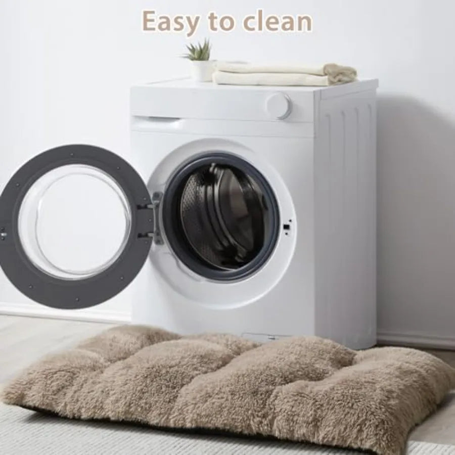 Dog Beds for Large Dogs Plush Dog Crate Bed Fluffy & Cozy
