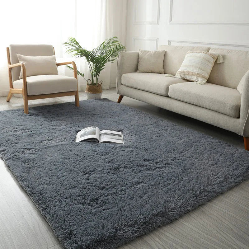 Modern Living Room Large Carpet Long Hair Children's room Carpets