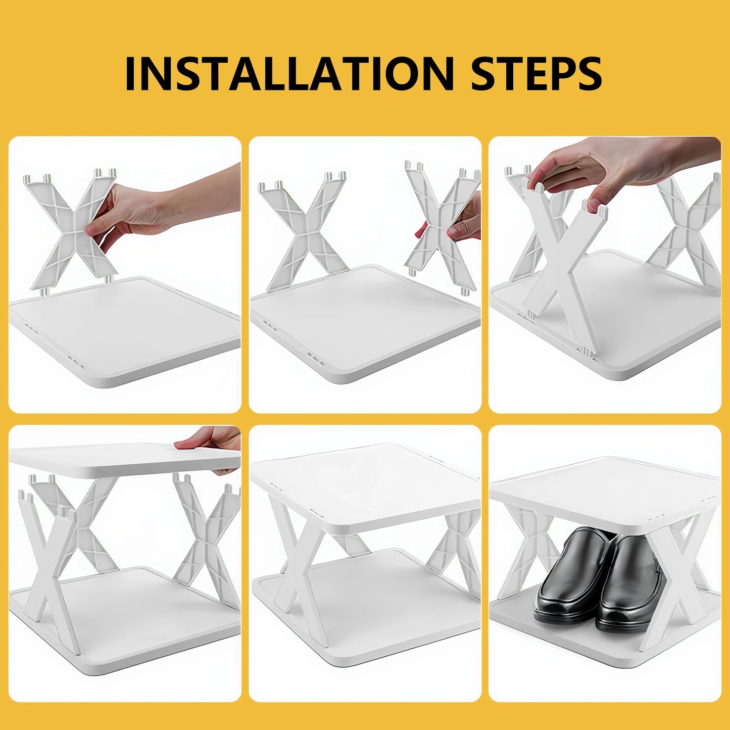 Multi-Layer Shoe Rack Organizer | Space-Saving Shoe Storage Shelf