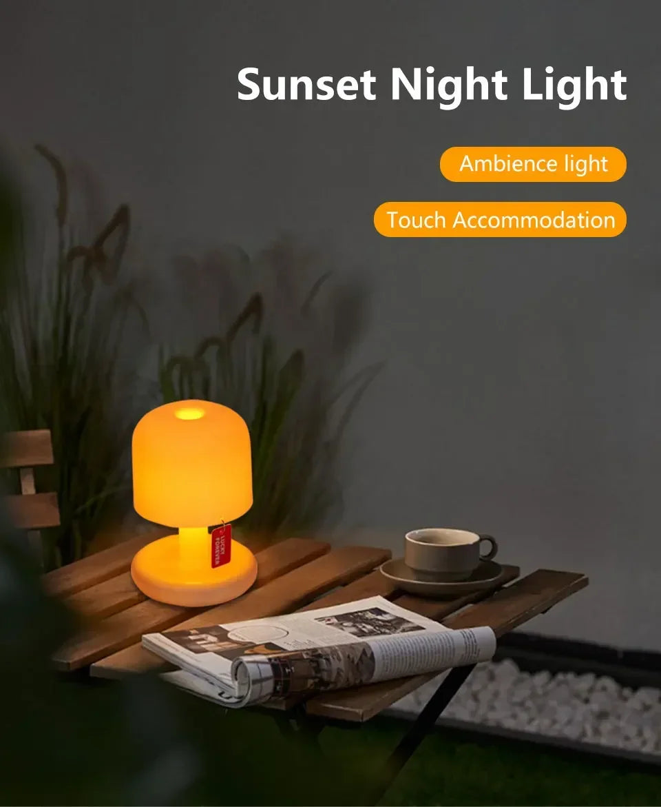 Mini Sunset Night Light Creative LED Table Lamp
