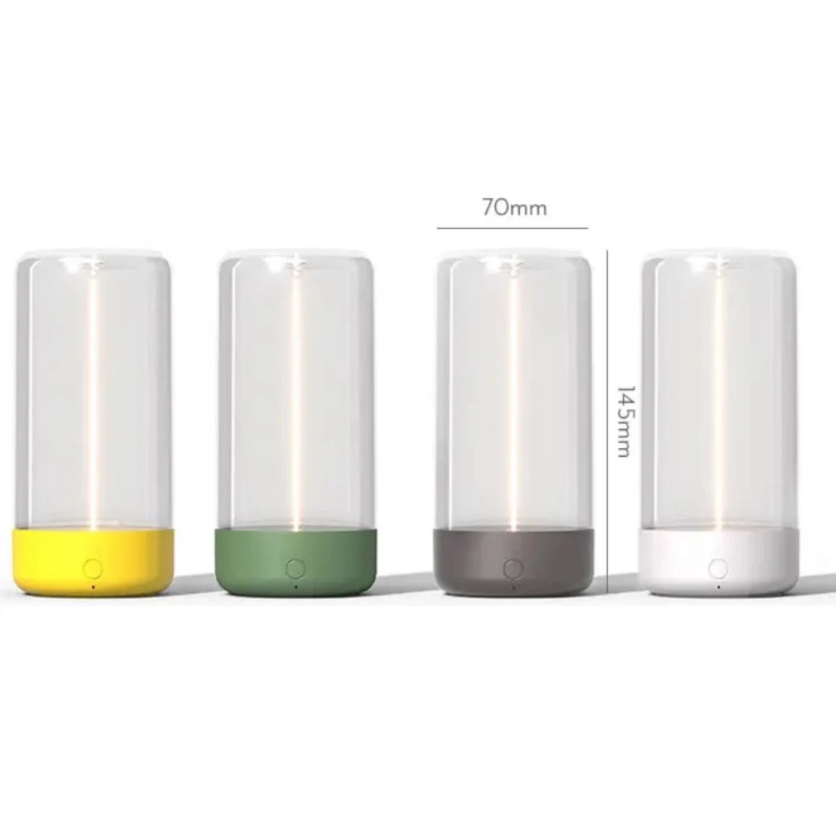 Portable quantum wire ambient magnetic light Type-C charging