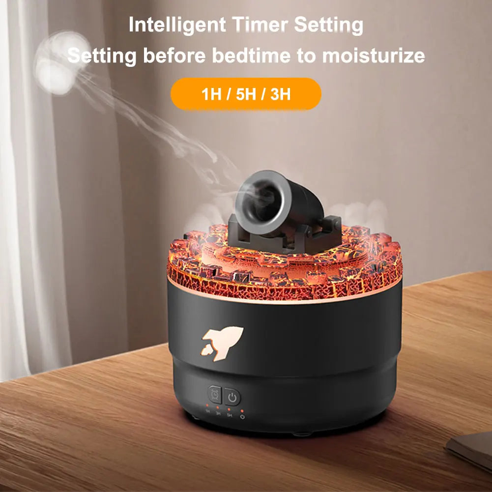 Cannon Blast Aroma Humidifier Aroma Diffuser with Timer Cannon Blast Turret Aromatherapy Humidifier Air Humidifier for Bedroom