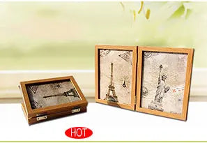 Shadow Box Depth 3cm Wooden Photo Frame for Displaying Three-Dimensional Works Nordic DIY Wood Picture Frame Photo Decor