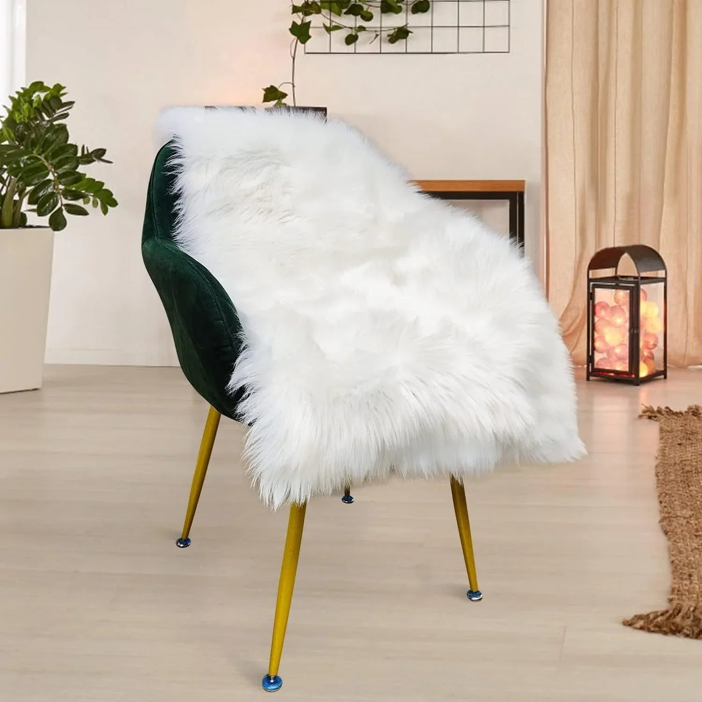Fluffy Washable Small Rug Suitable For Bedroom