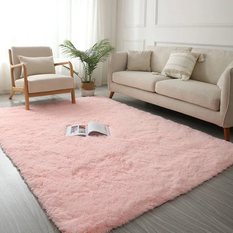 Modern Living Room Large Carpet Long Hair Children's room Carpets