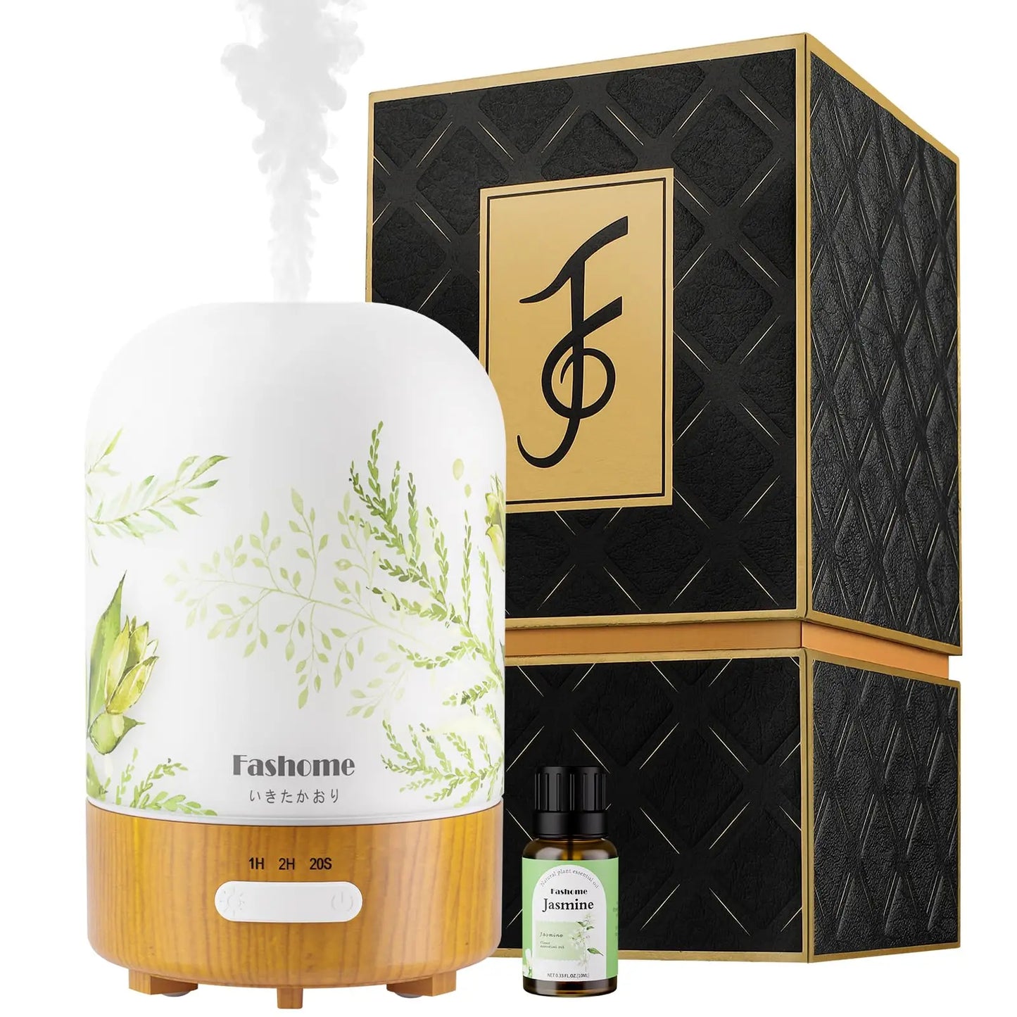 Essential Oil Diffuser, 100ML Ultrasonic Aromatherapy Fragrant Oil Vaporizer Humidifier
