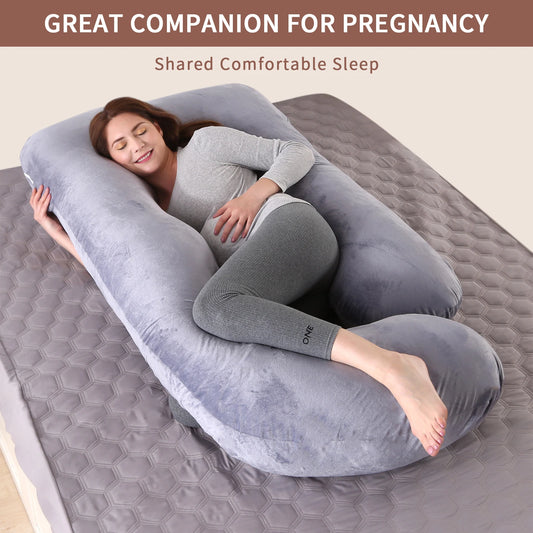 G Shaped Full Body Maternity Pillow ! Cover Original Cuddle Body Pillow