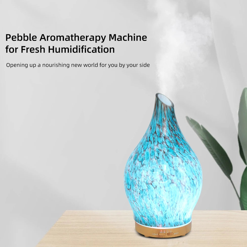 Create a Soothing Atmosphere Silent 200ml Aroma Diffuser with 7 Changing Colors & Timer, Perfect for Bedroom