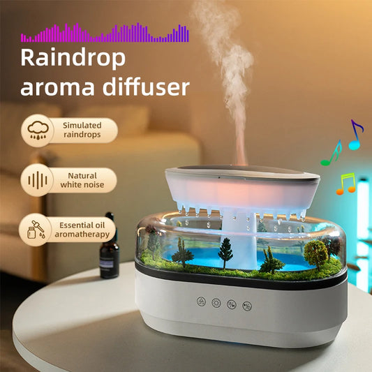 Aroma Humidifier Raindrop Air Humidifier  Fragrance Diffuser