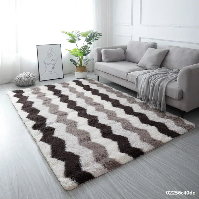 Modern Living Room Large Carpet Long Hair Children's room Carpets