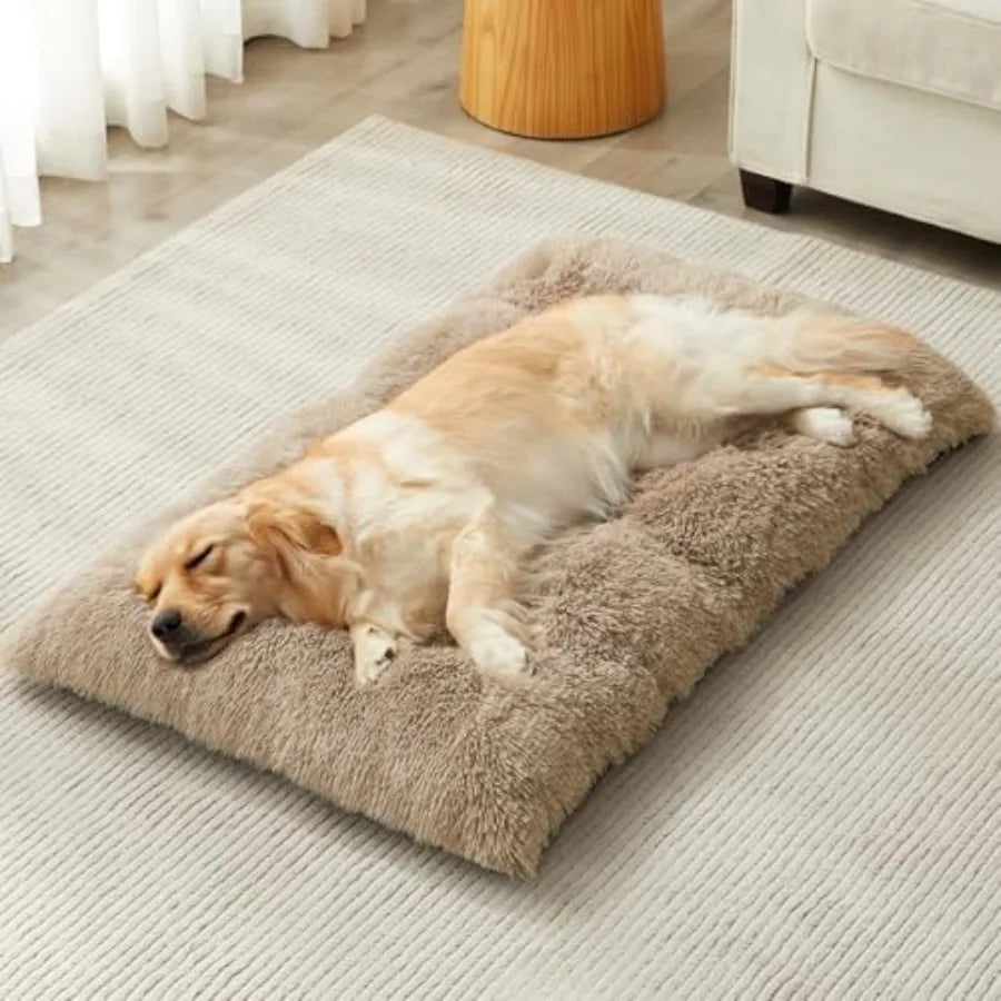 Dog Beds for Large Dogs Plush Dog Crate Bed Fluffy & Cozy