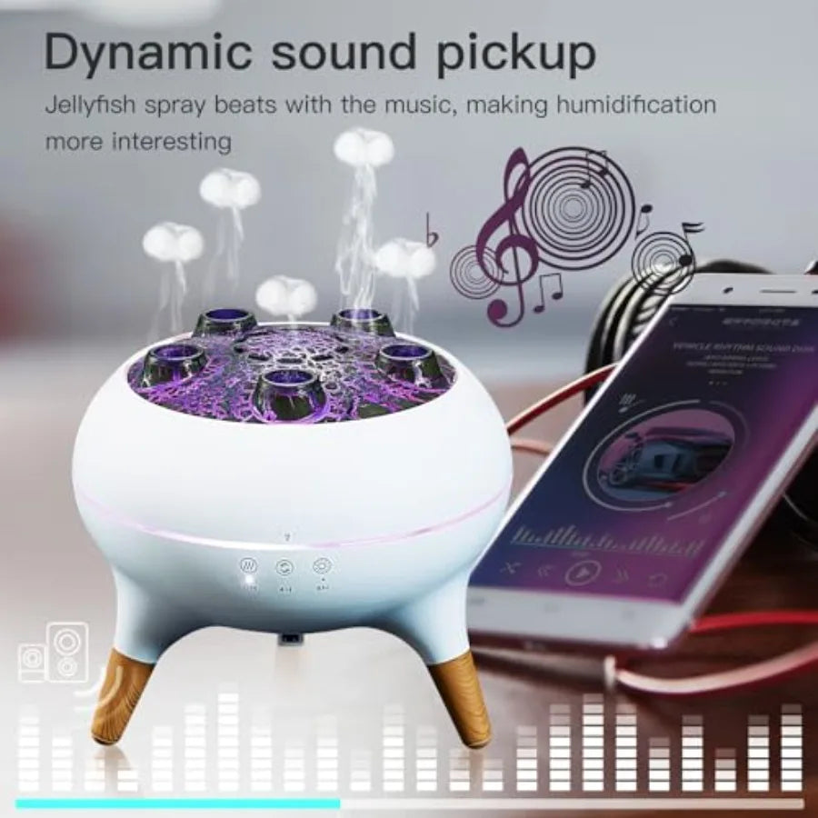 Essential Oil Diffuser 250MLJellyfish Diffuser Air Humidifiers