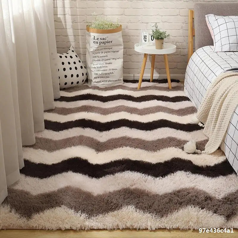 Modern Living Room Large Carpet Long Hair Children's room Carpets