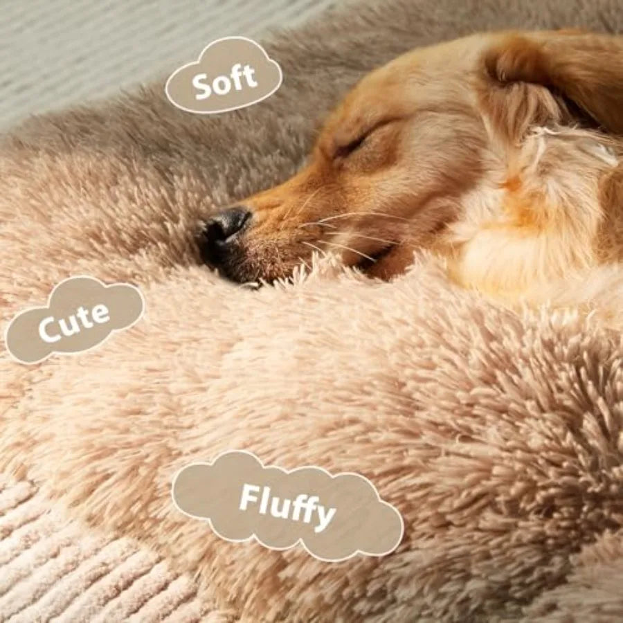 Dog Beds for Large Dogs Plush Dog Crate Bed Fluffy & Cozy