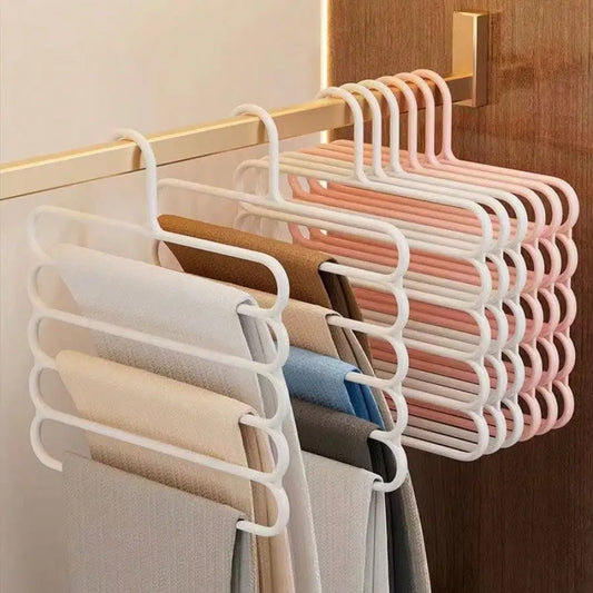 5/10pcs Home Use Space Saving Clothes Hanger