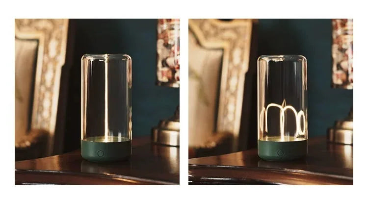 Portable quantum wire ambient magnetic light Type-C charging