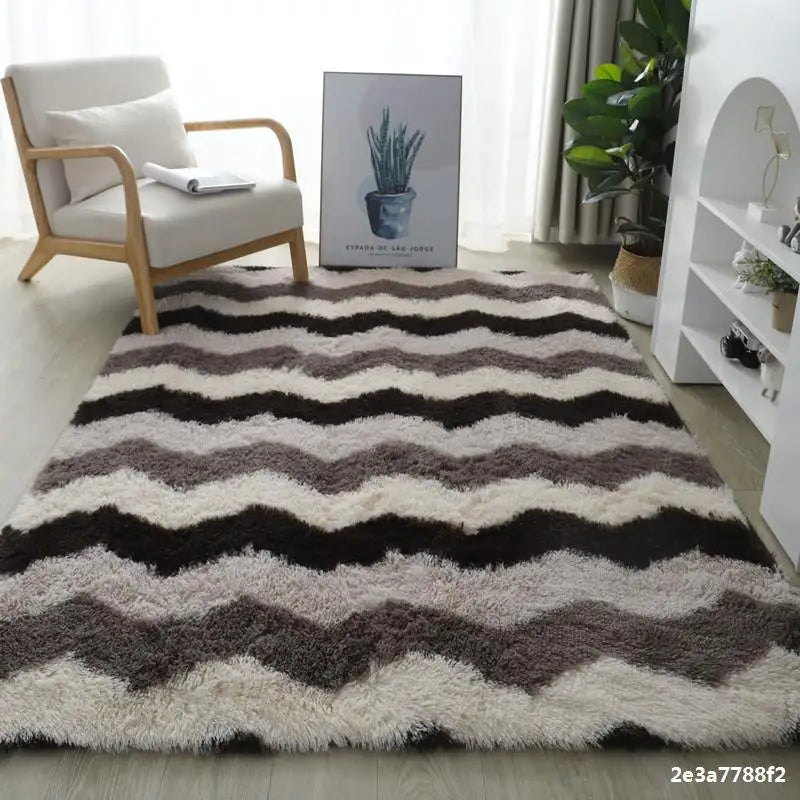 Modern Living Room Large Carpet Long Hair Children's room Carpets