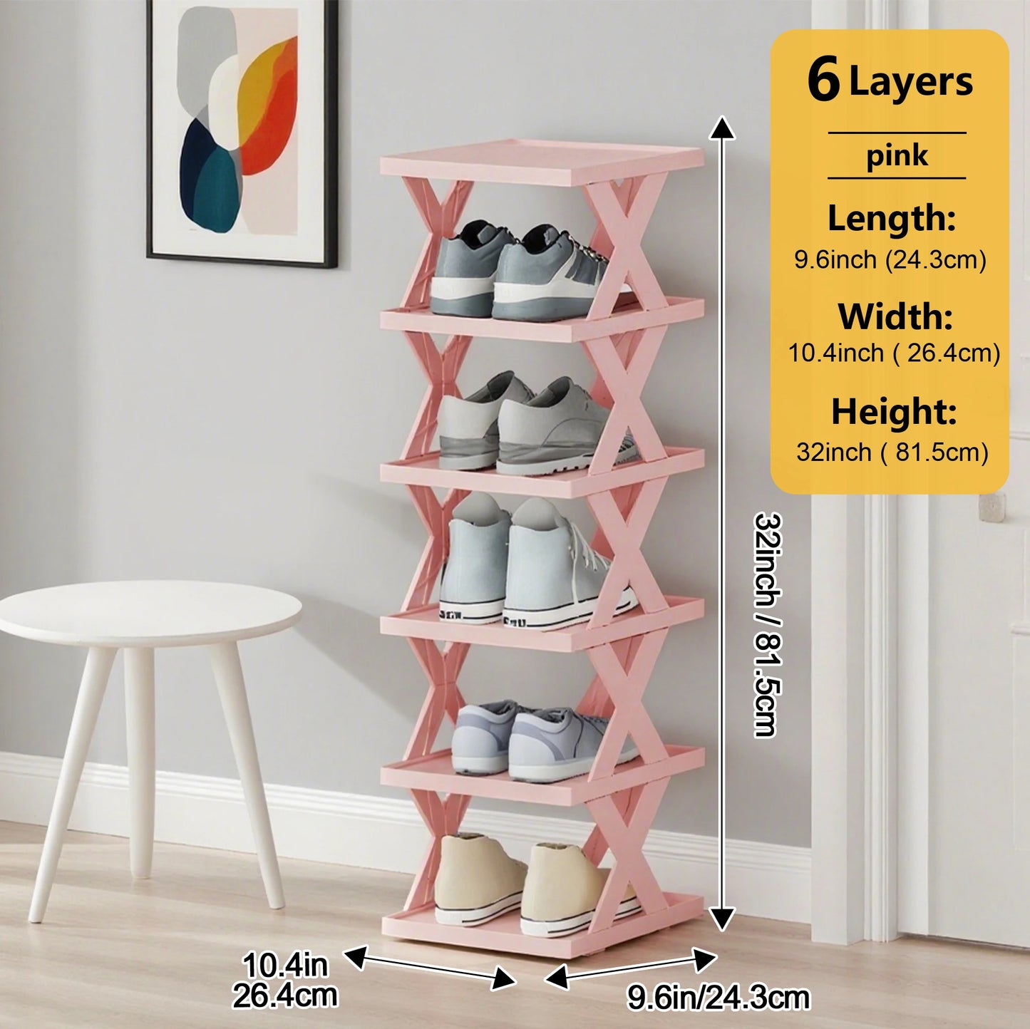 Multi-Layer Shoe Rack Organizer | Space-Saving Shoe Storage Shelf