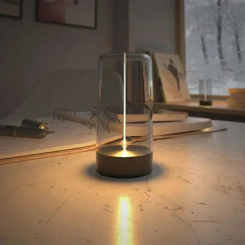 Portable quantum wire ambient magnetic light Type-C charging