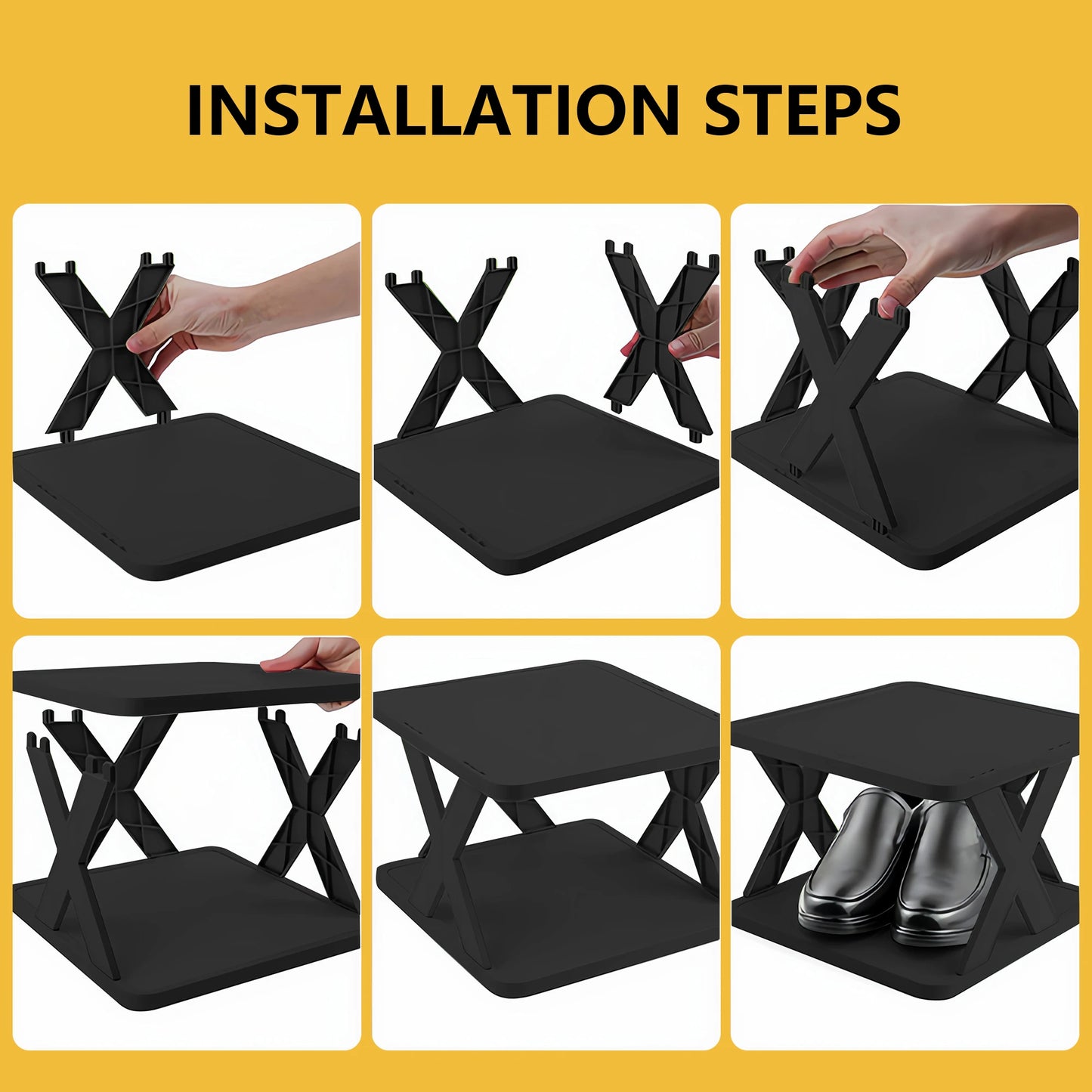 Multi-Layer Shoe Rack Organizer | Space-Saving Shoe Storage Shelf