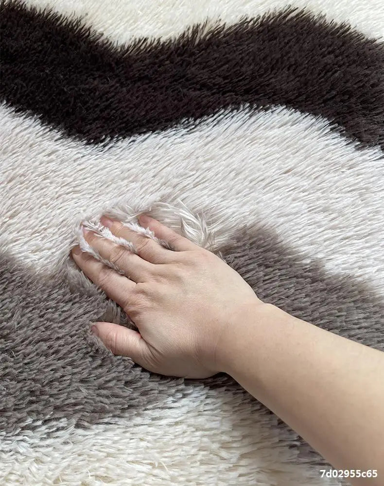 Modern Living Room Large Carpet Long Hair Children's room Carpets