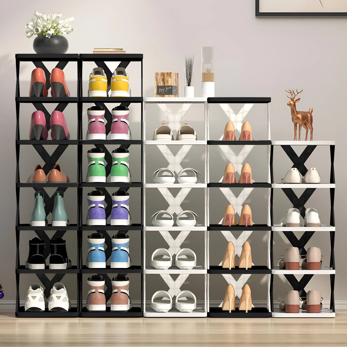 Multi-Layer Shoe Rack Organizer | Space-Saving Shoe Storage Shelf